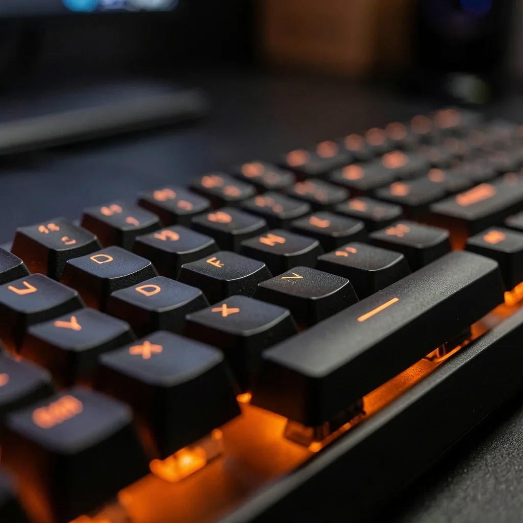 Teclado mecánico, ratón de precisión y auriculares de Orbetano