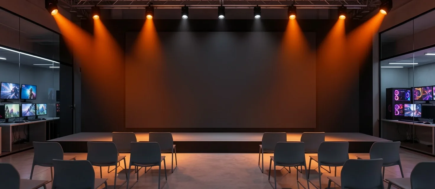 Espacio de presentación corporativa en Orbetano Club