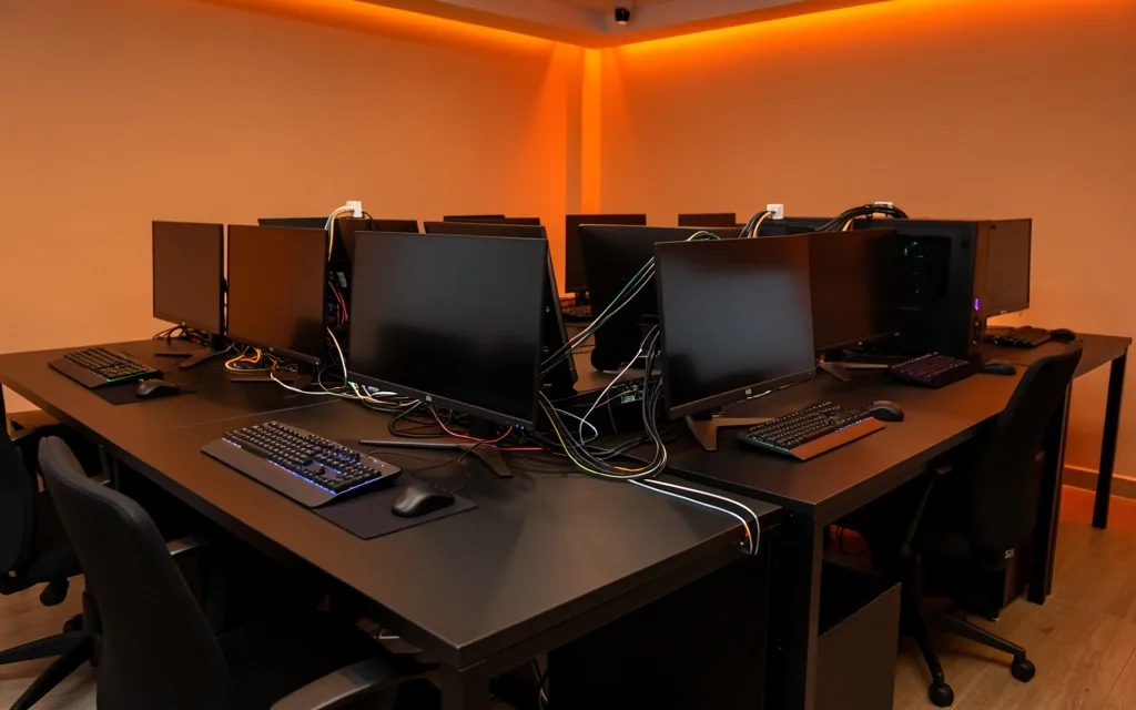Estación de trabajo de alto rendimiento lista para uso corporativo